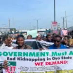 Protesters storm Ogun govt secretariat over abducted Oyo schoolchildren