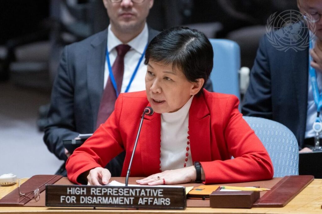 UN High Representative for Disarmament Affairs,  Izumi Nakamitsu