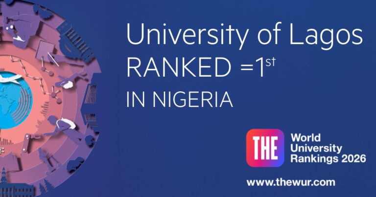 University of Lagos ranked 1 in Nigeria