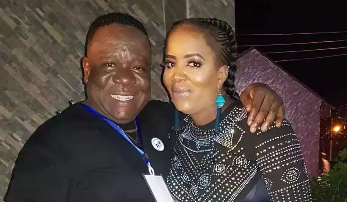 Mr Ibu and his wife Stella