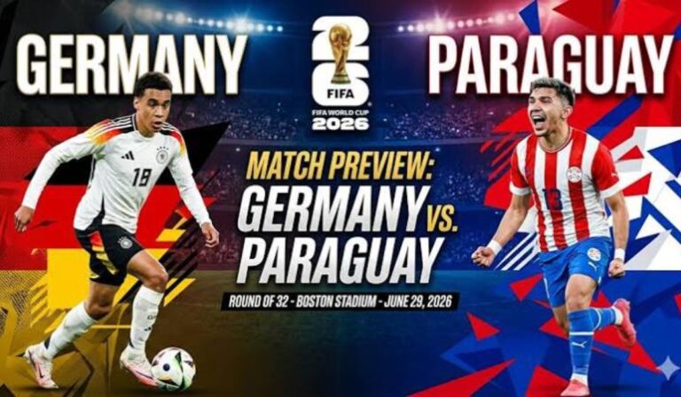 Germany vs Paraguay