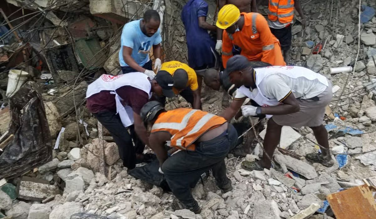 Lagos building collapse