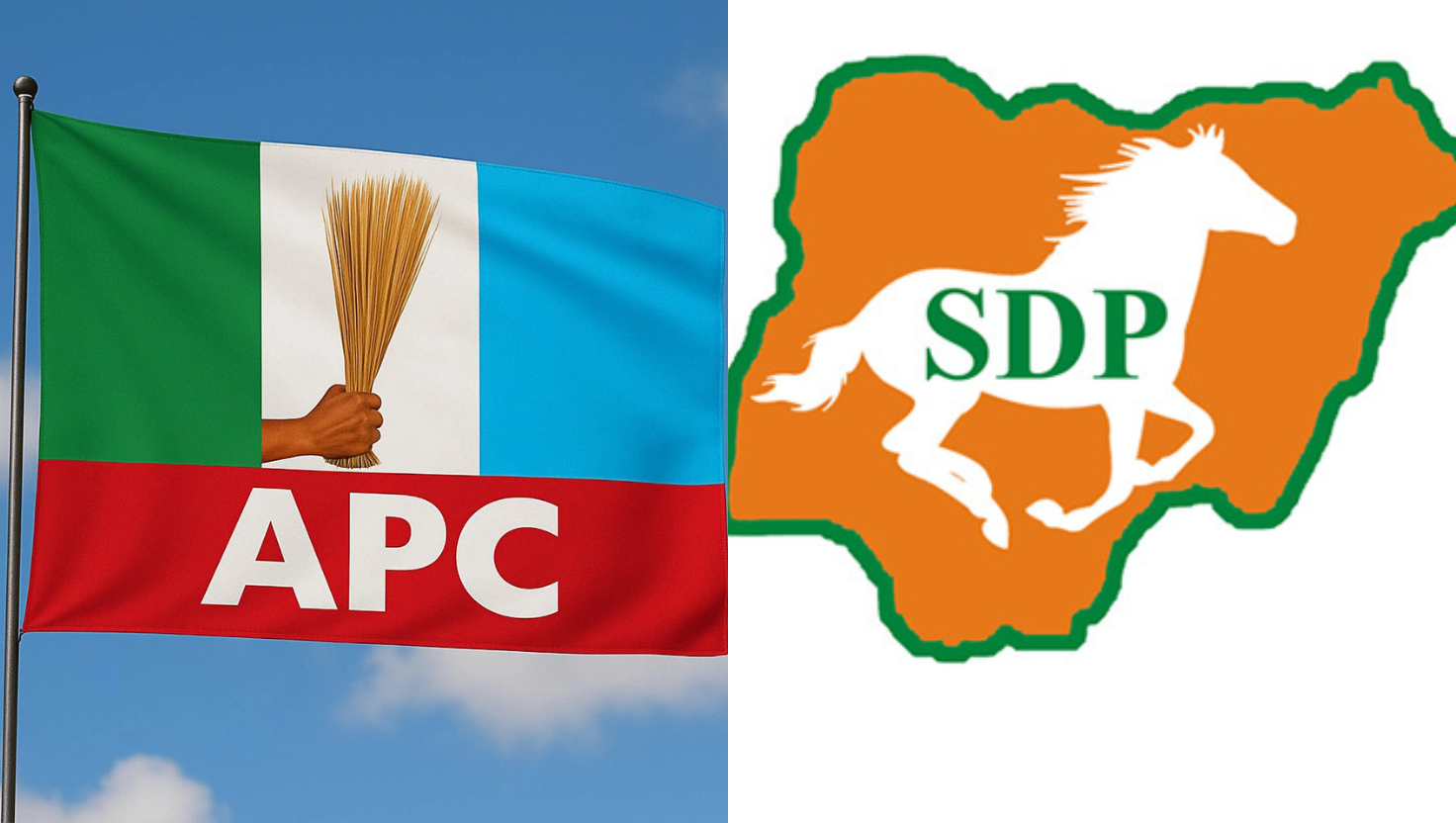 APC, SDP logo