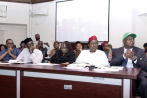 Vice chancellors and others at the event