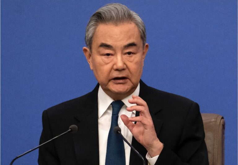 Chinese Foreign Minister Wang Yi