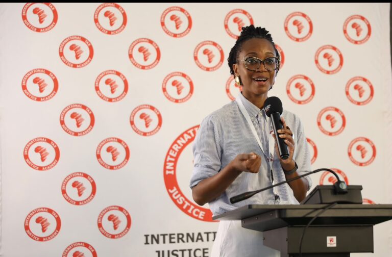 Executive Director of Tax Justice Network Africa (TJNA), Chenai Mukumba, at the opening of the International Tax Justice Academy (ITJA) intermediate training course aimed at strengthening civil society organisations (CSOs) and media capacity on tax justice across Africa, convening in Nairobi Kenya
