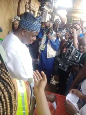 Ekiti guber: PDP candidate Oluyede dissatisfied with BVAS inefficiency ...