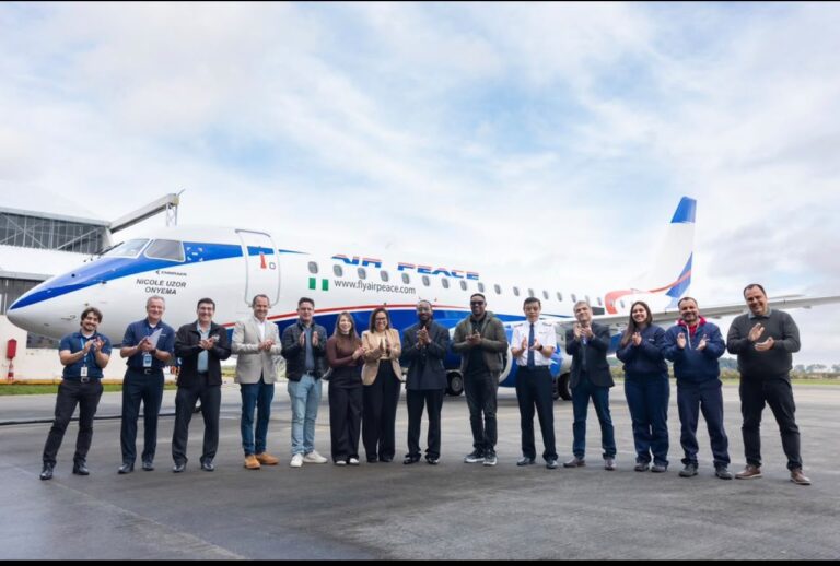 Air Peace takes delivery of first brand-new Embraer E175, deepens fleet modernisation drive