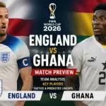 World Cup England vs Ghana