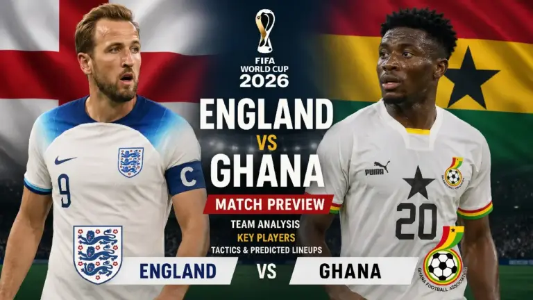 World Cup England vs Ghana
