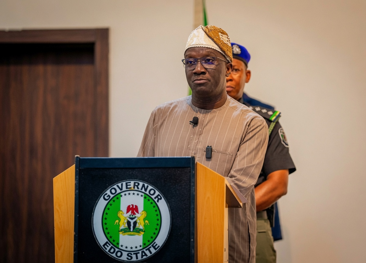 Edo State Governor Monday Okpebholo