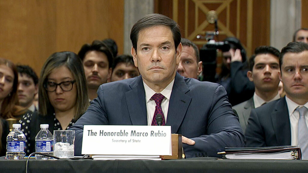 US Secretary of State Marco Rubio