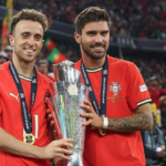 Portugal’s Diogo Jota and Ruben Neves