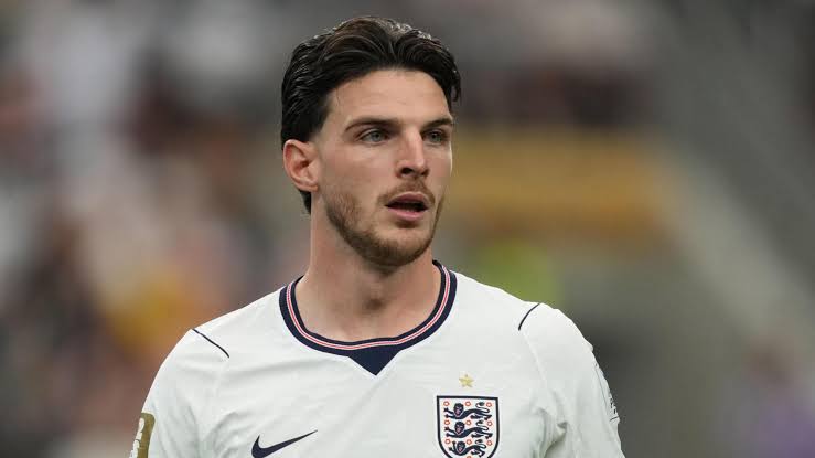 England midfielder, Declan Rice
