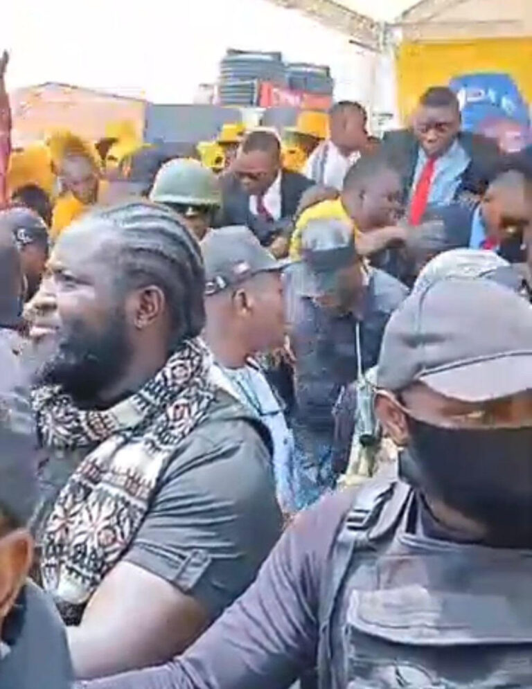 Osun: Party members injured as podium collapses with Adeleke, sister, Chief of Staff