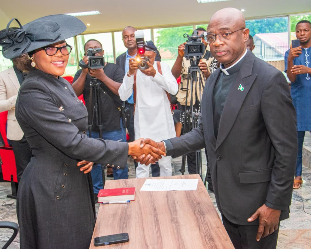 Benue: Gov Alia swears in Ende as 33rd High Court judge