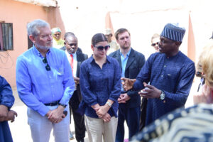 EU delegation visits Kano Film Village, highlighting Kannywood’s role in job creation, youth empowerment and cultural development in Nigeria.