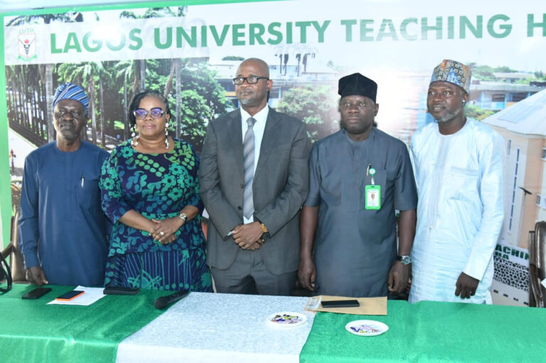 L-R: Kaka; Akinola; Adeyemo; Ogunme and Lawal at the briefing in Lagos, on Tuesday