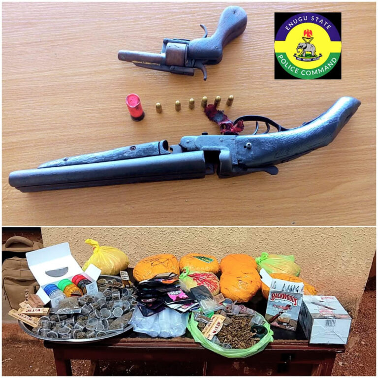 Enugu police exhibits