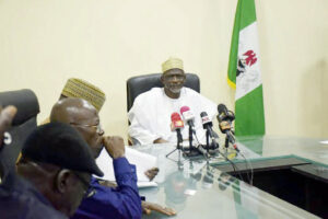 •Former education minister, Adamu A … e our Children project in 2018
