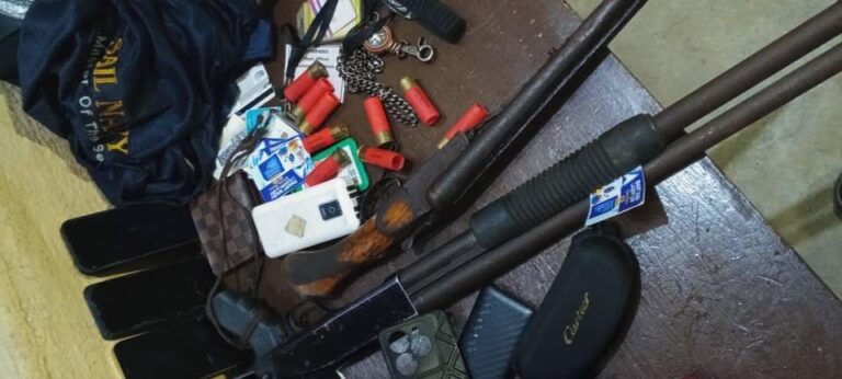 Delta police foil suspected cult initiation, recover firearms, cartridges, seven vehicles, other exhibits