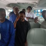L-R: (front-row) CEO of Area Motors,  Chief Clement Okuefuna; PRO, Paul Okogbenun; President, Comrade Uwemedimo Essien; Ex-President, Engr. Isaac Uhunmwagbo; and Southeast Coordinator, Eze Ezenta Mark-Anthony. at the PTONA AGM in Lagos on Thursday, July 10, 2026