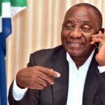 South African President Cyril Ramaphosa