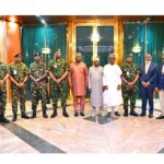 Tinubu gets briefing from security chiefs