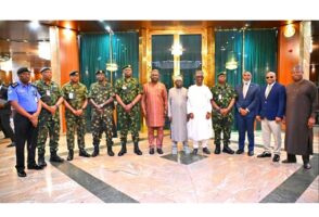 Tinubu gets briefing from security chiefs