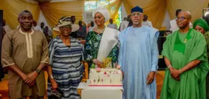 Abiodun celebrates wife at 60, describes her as woman of virtue