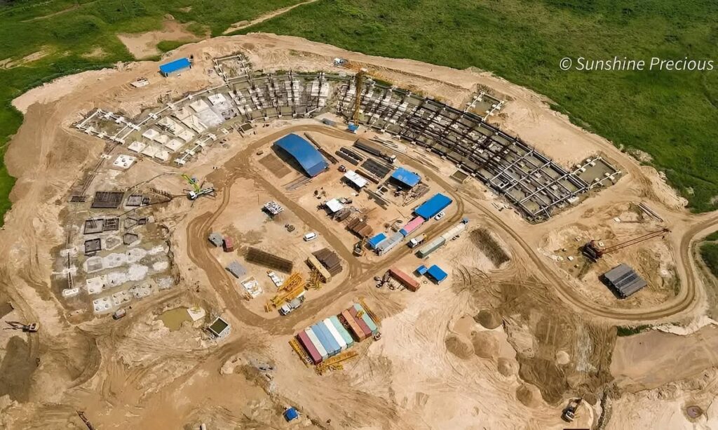 Yenagoa stadium under construction