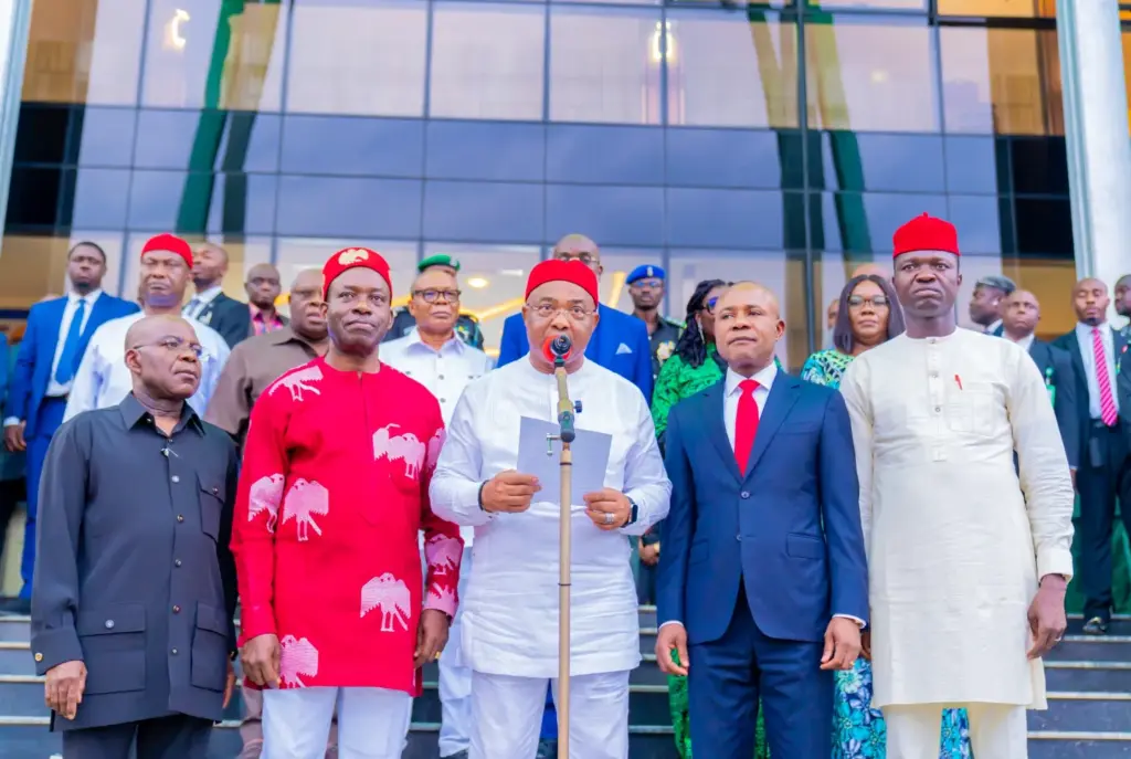 Uzodimma: Five South East governors resolve to work for Tinubu’s victory in 2027