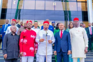 Uzodimma: Five South East governors resolve to work for Tinubu’s victory in 2027