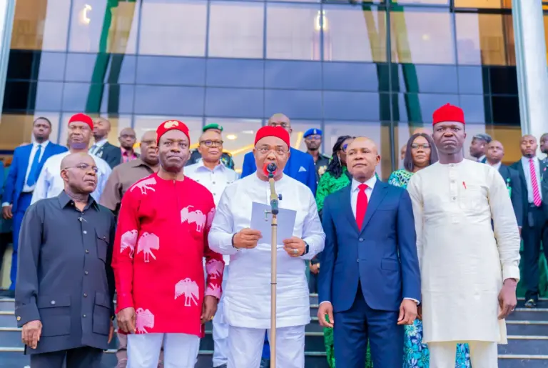 Uzodimma: Five South East governors resolve to work for Tinubu's victory in 2027
