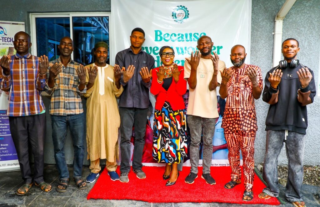 NSITF presents prostheses to 78 workers injured on duty
