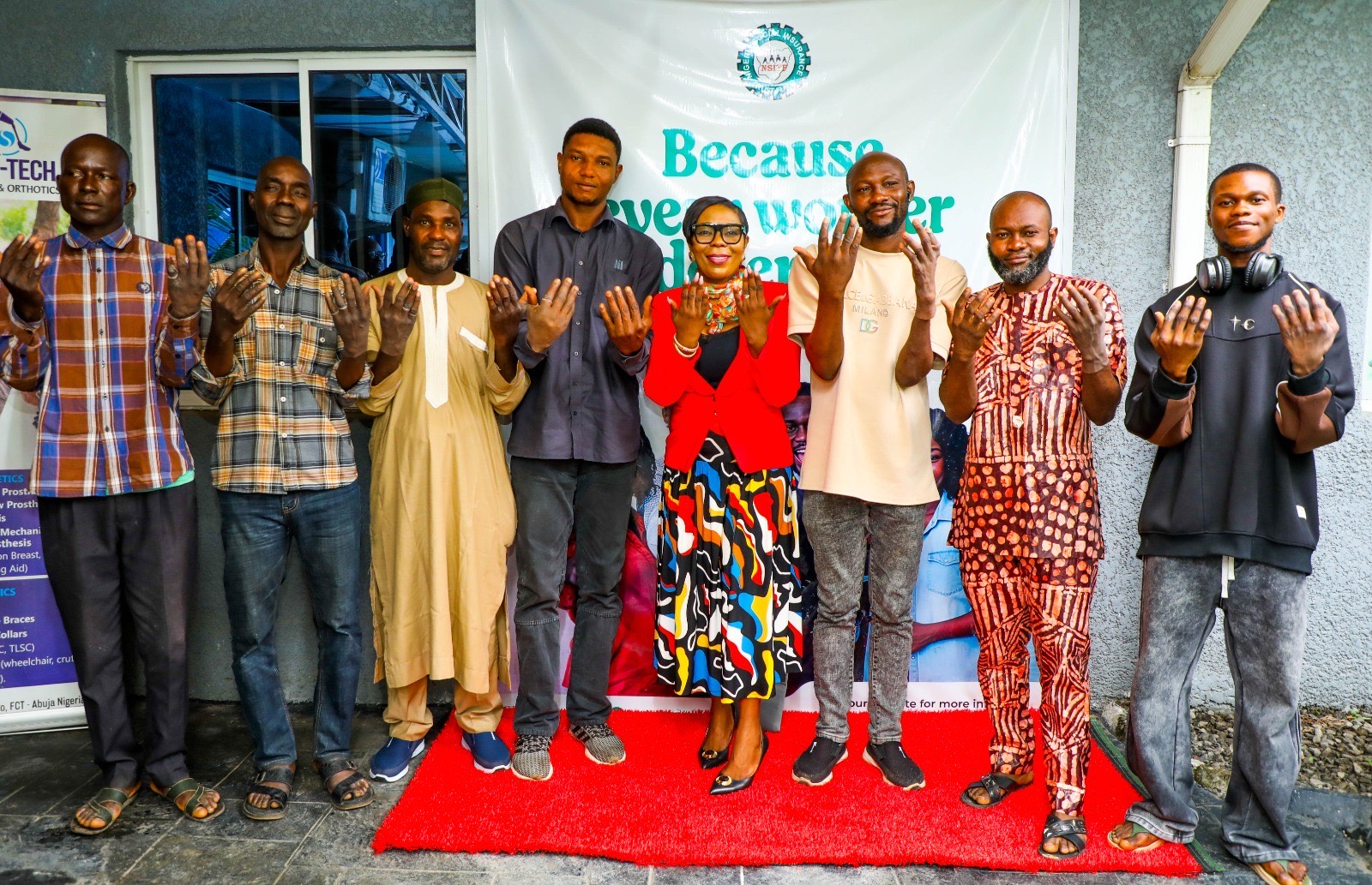 NSITF presents prostheses to 78 workers injured on duty