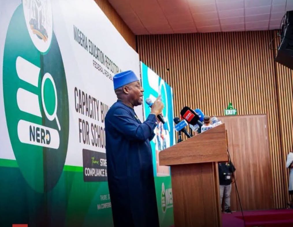 Minister of Education, Dr. Tunji Alausa,
