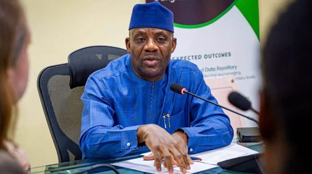 Minister of Education, Dr. Tunji Alausa