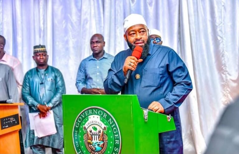 Niger State Governor Mohammed Umaru Bago