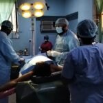A patient receiving attention at the hospital. Photo- Anambra State Government