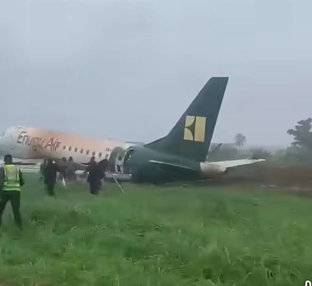 Enugu Air skids runway