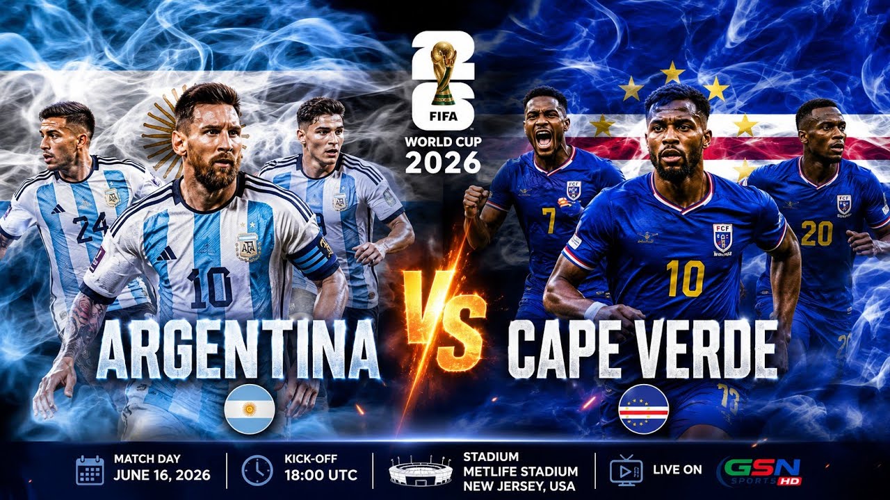 Argentina vs Cape Verde