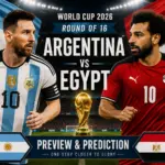 Argentina vs Egypt
