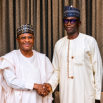 Uba Sani and Jerry Adams
