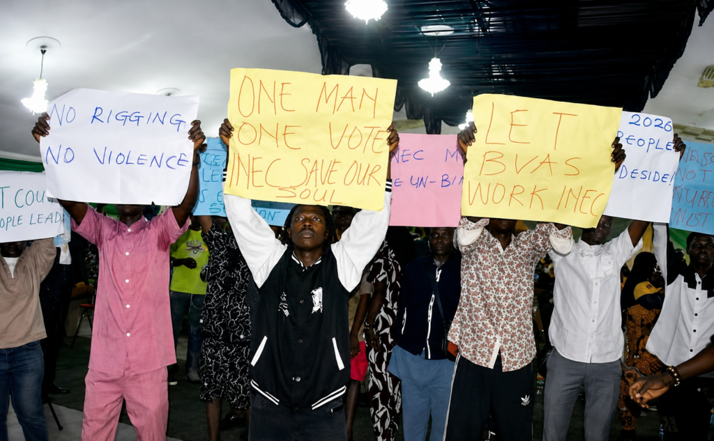 Osun 2026: Chaos erupts at INEC stakeholders’ meeting ahead of governorship poll