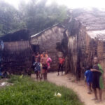 Children in Emeroke commumity without access to basic education