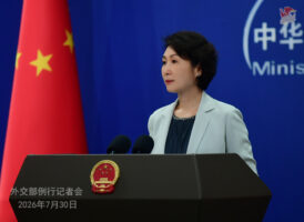 Chinese Foreign Ministry Spokesperson Mao Ning.