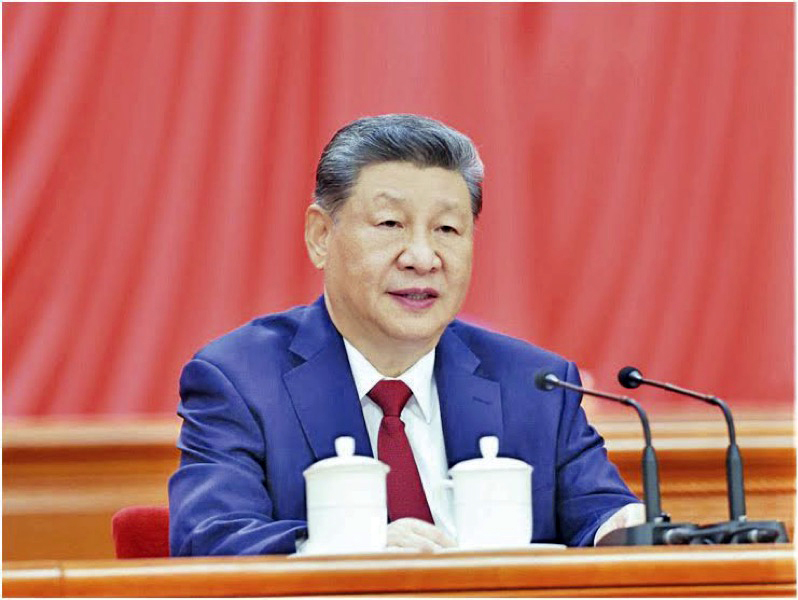 Chinese President Xi Jinping, addressing a gathering in Beijing on the occasion of the 105 years of the founding of the Communist Party of China.