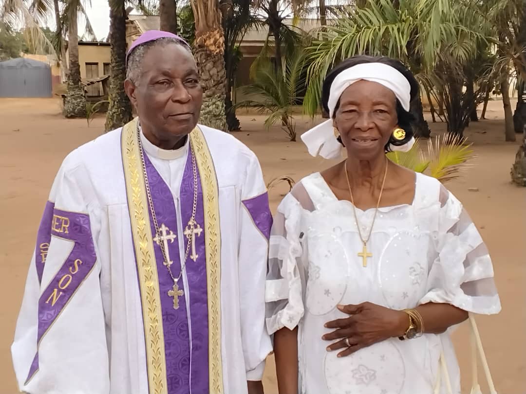 Diamond Couple; Apostle Israel Oku and Wife, Goodness