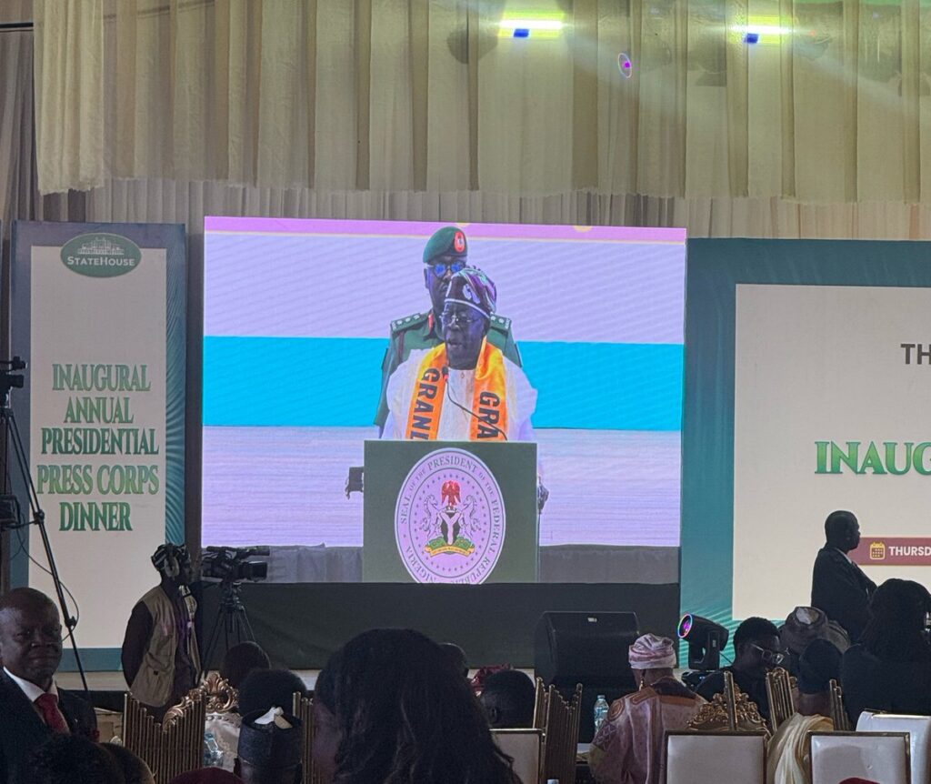 Tinubu tells media: Resist becoming megaphones for terrorists, protect nation